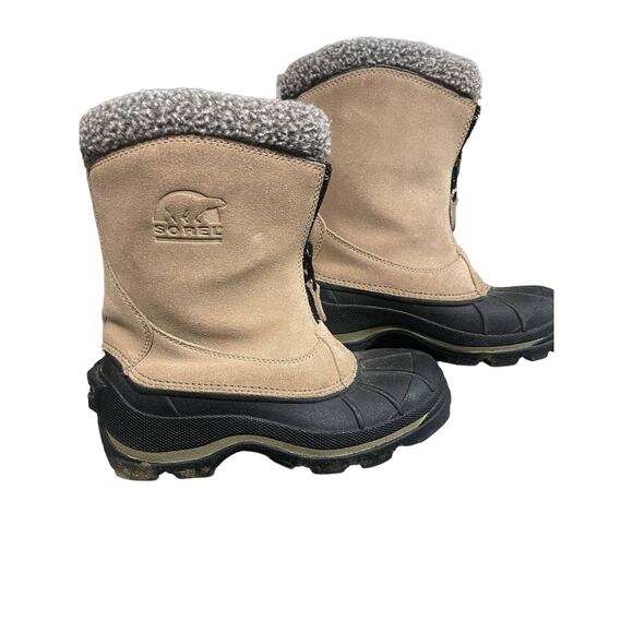 Vintage Sorel Ellesmere Winter Waterproof Boots Women SZ 7 - Picture 1 of 8